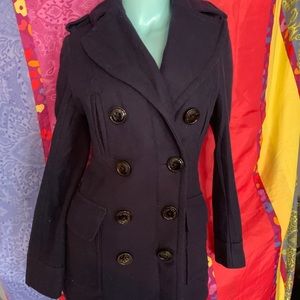 Miss Sixty Navy Peacoat Long XS Small